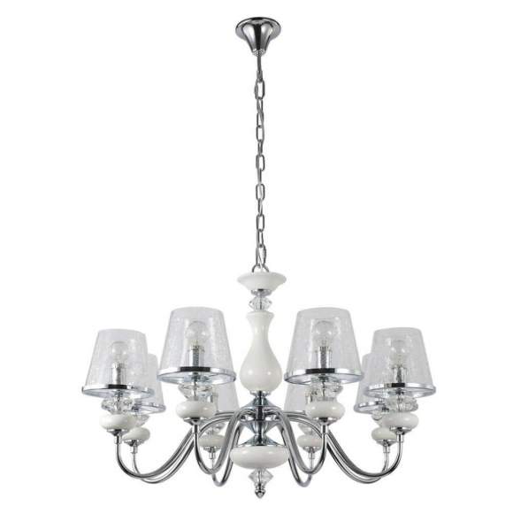 Подвесная люстра Crystal Lux с лампочками Betis SP-PL8+Lamps E14 P45