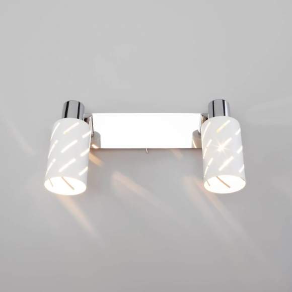 Спот Евросвет Fente 20090/2 белый/хром (a050200) Спот Евросвет Fente 20090/2 белый/хром (a050200)