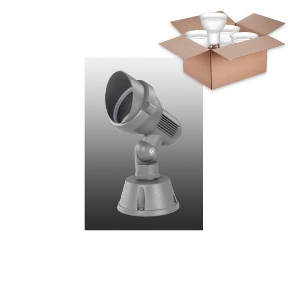 Ландшафтный светильник с лампочкой Novotech Landscape 369955+Lamps Gu10