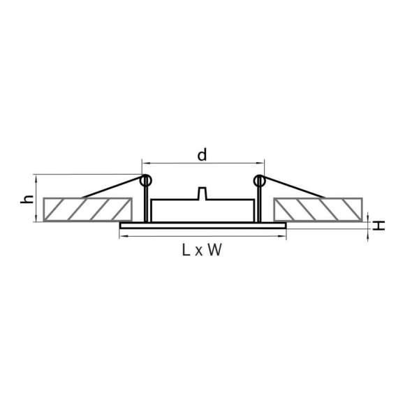 011941 Встраиваемый светильник Lightstar Lega16 011941 Встраиваемый светильник Lightstar Lega16