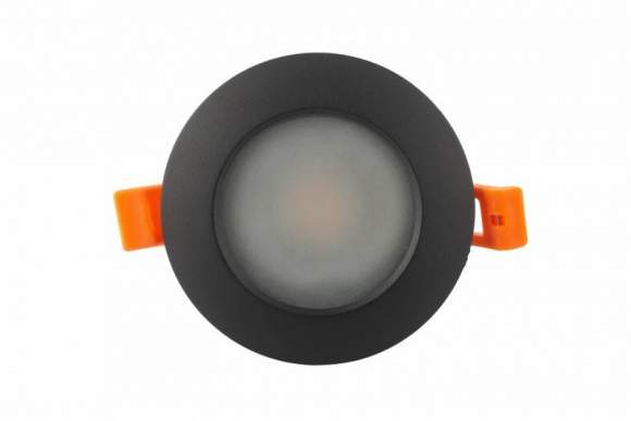 Влагозащищенный встраиваемый светильник Denkirs DK3016-BK