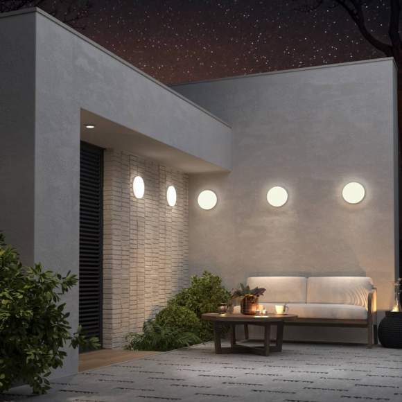 Уличный настенно-потолочный светодиодный светильник Novotech Opal 358881