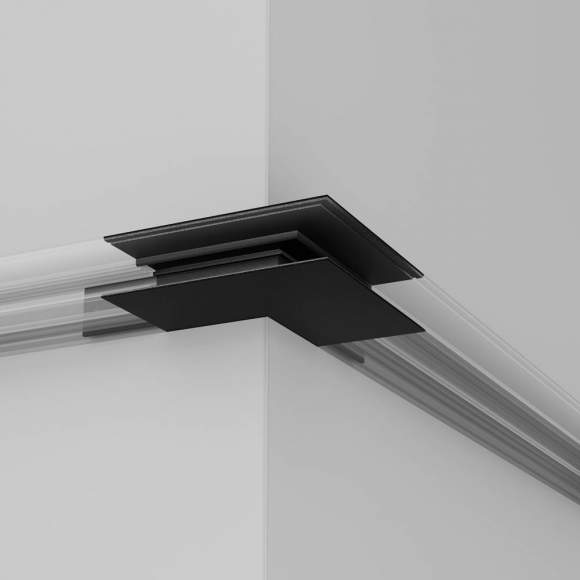 Угловой коннектор для магнитного шинопровода Magnetic track system Technical TRA034OCL-41B