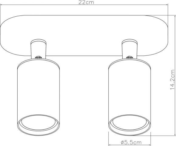 Спот Arte Lamp Aquarius A3226PL-2WH Спот Arte Lamp Aquarius A3226PL-2WH