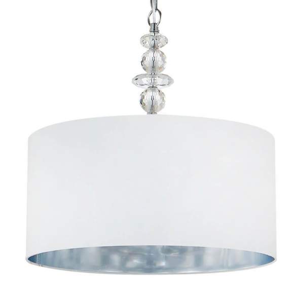 Подвесной светильник Crystal Lux с лампочками Armando SP4 Chrome+Lamps E14 P45