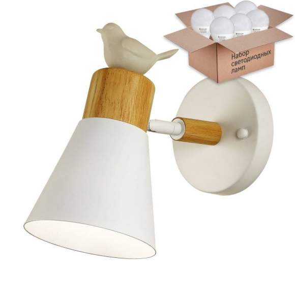Бра F-promo Uccello с лампочкой 2939-1W+Lamps E27 P45 Бра F-promo Uccello с лампочкой 2939-1W+Lamps E27 P45