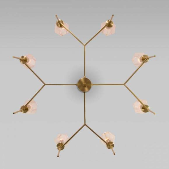 Люстра на штанге Eurosvet 60143/8 латунь (a061937) Люстра на штанге Eurosvet 60143/8 латунь (a061937)