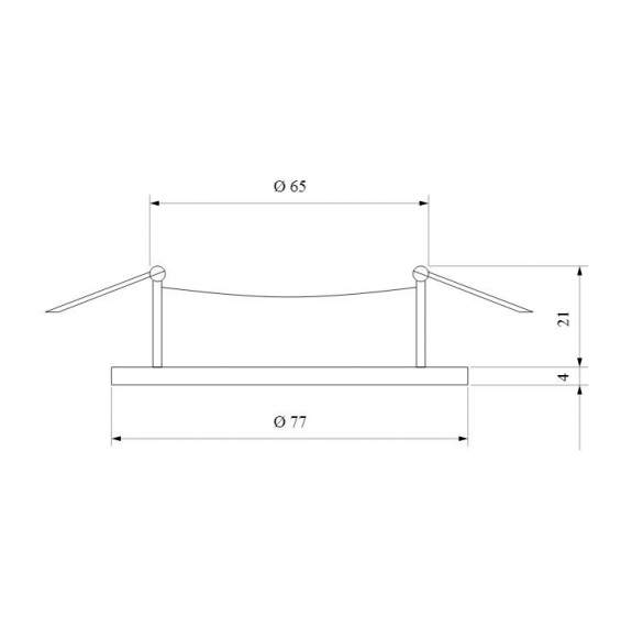 Встраиваемый светильник Elektrostandard 110 MR16 белый (a053331) Встраиваемый светильник Elektrostandard 110 MR16 белый (a053331)