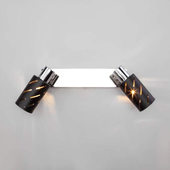 Спот Евросвет Fente 20090/2 черный/хром (a050199) Спот Евросвет Fente 20090/2 черный/хром (a050199)