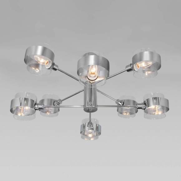 Потолочная люстра ЕВРОСВЕТ Arcada 70127/8 хром (a056958) Потолочная люстра ЕВРОСВЕТ Arcada 70127/8 хром (a056958)