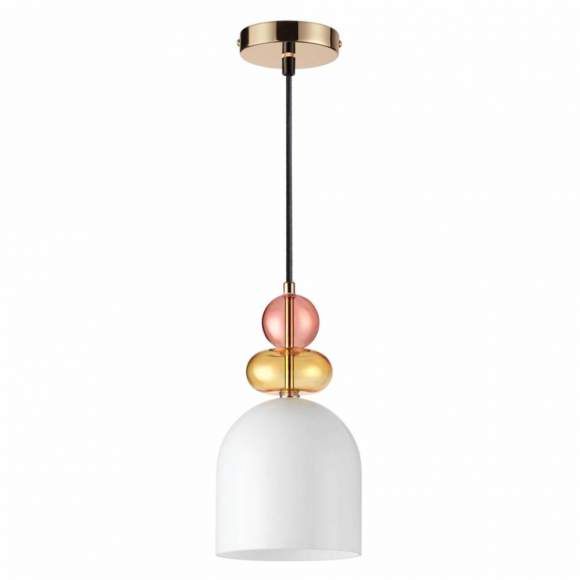 Подвесной светильник с лампочкой Lumion Gillian 4589/1B+Lamps E27 P45 Подвесной светильник с лампочкой Lumion Gillian 4589/1B+Lamps E27 P45