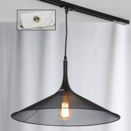 Однофазный светильник на подвесе для трека Cheektowaga Lussole Loft LSP-9813-TAW