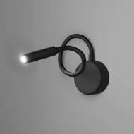 Настенный светодиодный светильник Elektrostandard Bard 40117/LED черный (a058941)