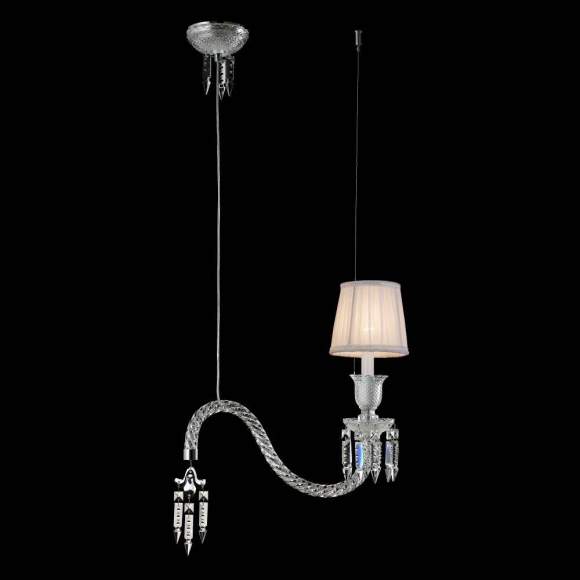 Подвесной светильник Crystal Lux с лампочкой PRINCESS SP1+Lamps E14 Свеча Подвесной светильник Crystal Lux с лампочкой PRINCESS SP1+Lamps E14 Свеча