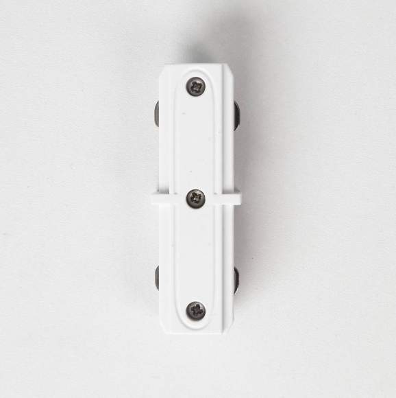 Коннектор прямой для однофазного шинопровода Citilux Тубус CL01AC10 Коннектор прямой для однофазного шинопровода Citilux Тубус CL01AC10