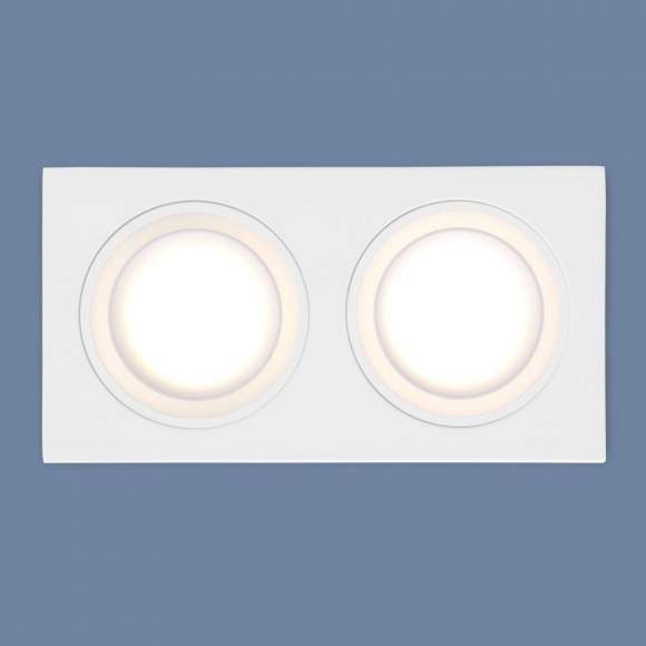 Встраиваемый точечный поворотный светильник Elektrostandard 1091/2 MR16 белый (a047722)