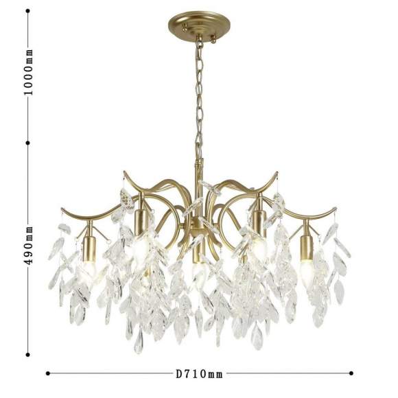 Подвесная люстра Favourite Brillo с поддержкой Алиса 3003-7P-A