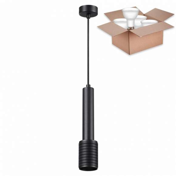 Подвесной светильник с лампочкой Odeon Light Mehari 4238/1+Lamps Gu10 Подвесной светильник с лампочкой Odeon Light Mehari 4238/1+Lamps Gu10