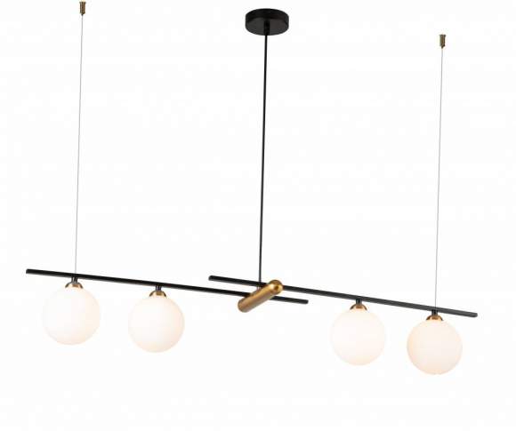 Подвесной светильник Opaco Indigo 11015/4P Black