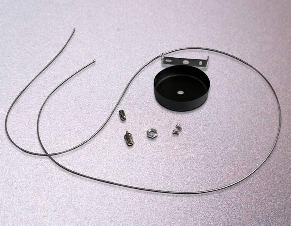 Комплект подвесной для однофазного трека 1м. Ambrella light Track System GL7033 BK Комплект подвесной для однофазного трека 1м. Ambrella light Track System GL7033 BK