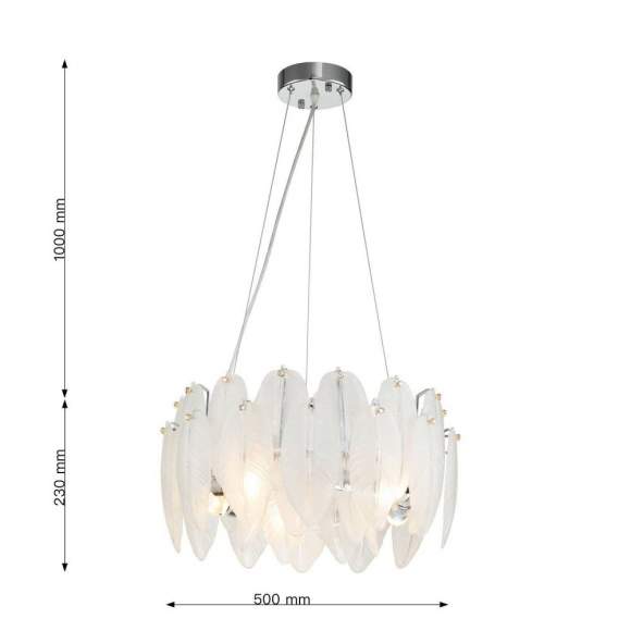 Подвесная люстра с лампочками Favourite Beluta 3018-5P+Lamps E14 Свеча Подвесная люстра с лампочками Favourite Beluta 3018-5P+Lamps E14 Свеча