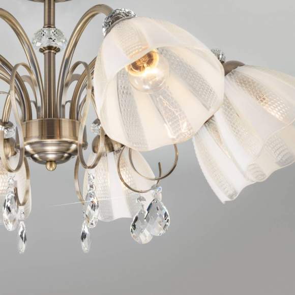 Люстра потолочная Евросвет Floranse 30155/8 античная бронза a044825 Люстра потолочная Евросвет Floranse 30155/8 античная бронза a044825