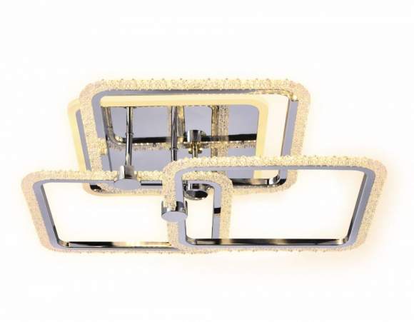 Потолочная светодиодная люстра с пультом д/у Ambrella light Acrylica FA536