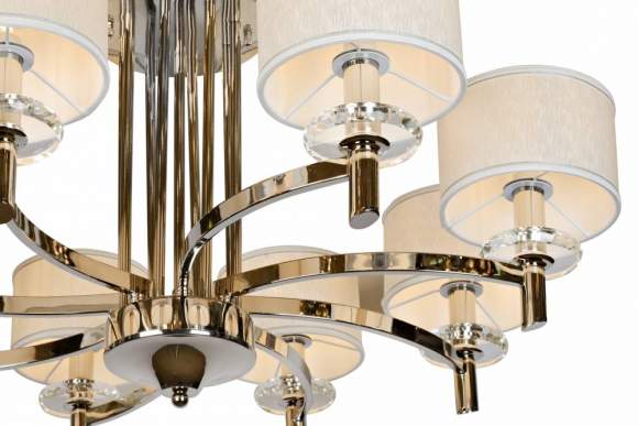 Потолочная люстра iLamp Fusion 88396/8 CR Потолочная люстра iLamp Fusion 88396/8 CR