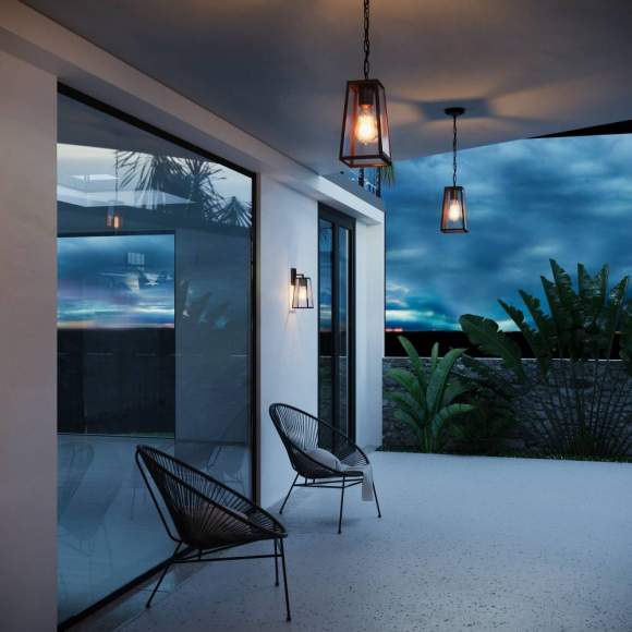 Подвесной уличный светильник Elektrostandard Germes H 35152/H черный (a058805)