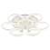 Светодиодная диммируемая люстра с ПДУ Profit Light 8024/6+3 WHT 162W+10W RGB