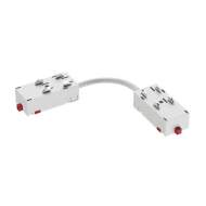 Соединитель угловой гибкий для магнитного шинопровода Denkirs Denkirs TR2103-WH