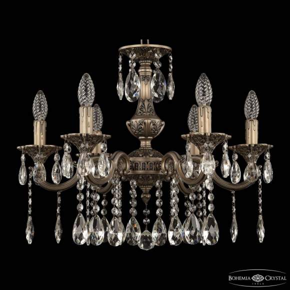 Люстра подвесная Bohemia Ivele Crystal AL78101/6/175 A SGB