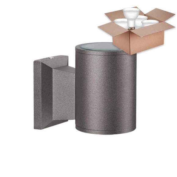 Уличный светильник с лампочкой Novotech Landscape 370357+Lamps Gu10