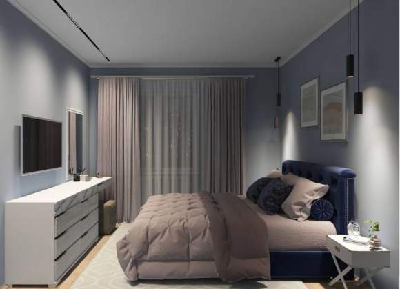 Трековый светильник 18W 3000-6000К для магнитного шинопровода Denkirs DK8002-BK