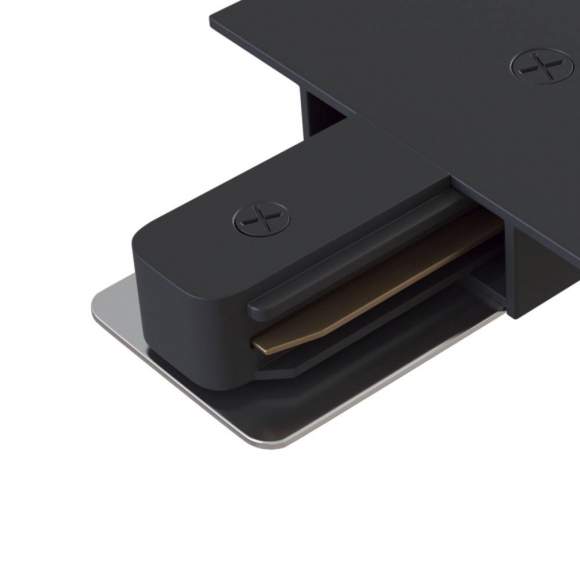 Боковое питание для встраиваемого однофазного шинопровода Maytoni Accessories for tracks Maytoni Accessories for tracks TRA002B-11B Боковое питание для встраиваемого однофазного шинопровода Maytoni Accessories for tracks Maytoni Accessories for tracks TRA002B-11B