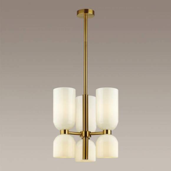 Люстра на штанге Odeon Light Orinoco с поддержкой Маруся 4798/6-М Люстра на штанге Odeon Light Orinoco с поддержкой Маруся 4798/6-М