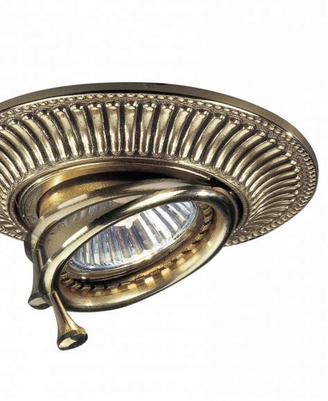Встраиваемый светильник Reccagni Angelo Spot SP.1082 Oro Встраиваемый светильник Reccagni Angelo Spot SP.1082 Oro