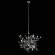 Подвесной светильник Crystal Lux с поддержкой Маруся GARDEN SP3 D400 CHROME-М