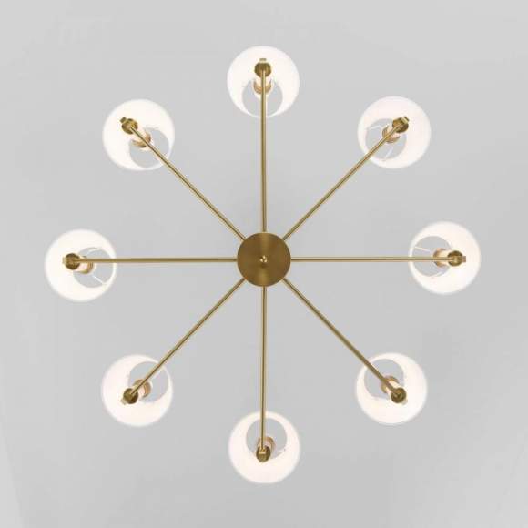 Люстра на штанге Eurosvet 60145/8 латунь (a061951)