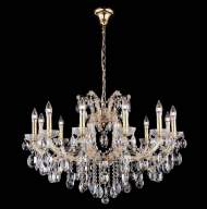 Hollywood SP12 Gold Подвесная люстра Crystal Lux