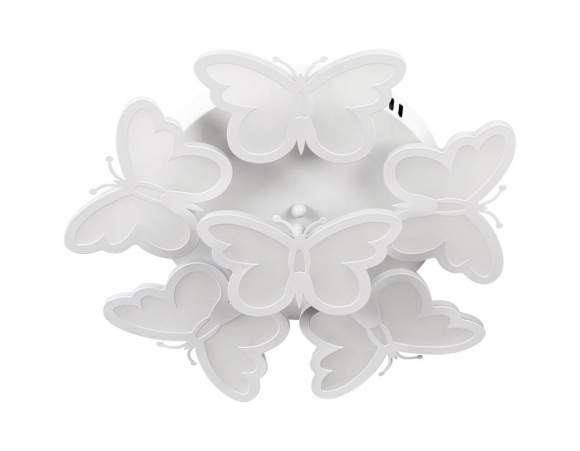 Потолочная диммируемая люстра с пультом ДУ Escada Butterfly 10205/5LED Потолочная диммируемая люстра с пультом ДУ Escada Butterfly 10205/5LED