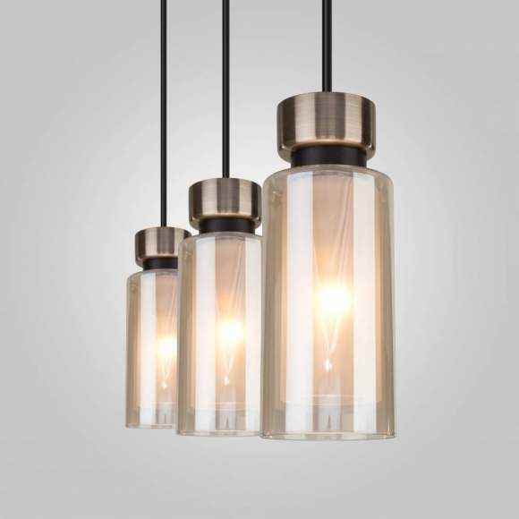 Подвесной светильник Евросвет Amado 50115/3 черный (a050251)