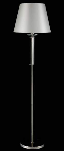 Торшер Crystal Lux NICOLAS PT1 NICKEL/WHITE Торшер Crystal Lux NICOLAS PT1 NICKEL/WHITE