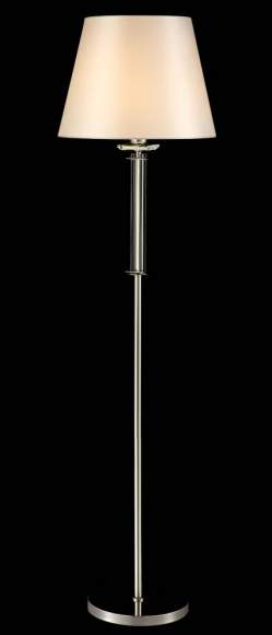 Торшер Crystal Lux NICOLAS PT1 NICKEL/WHITE Торшер Crystal Lux NICOLAS PT1 NICKEL/WHITE