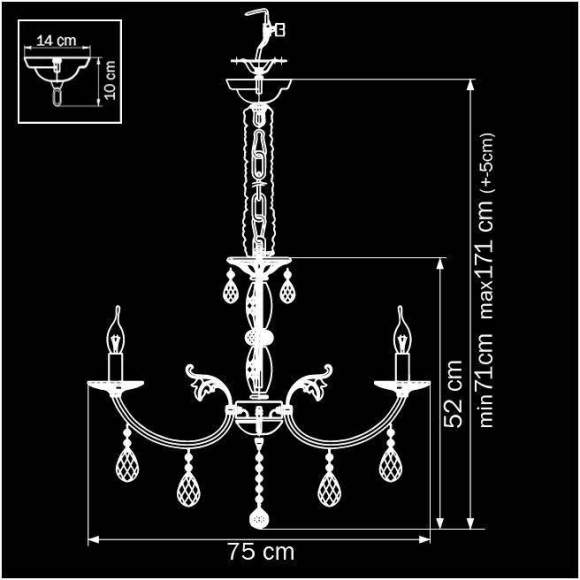 694082 Подвесная люстра Lightstar Stregaro
