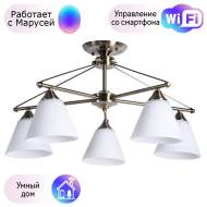 Люстра потолочная Arte Lamp Copter с поддержкой Маруся A3208PL-5AB-М