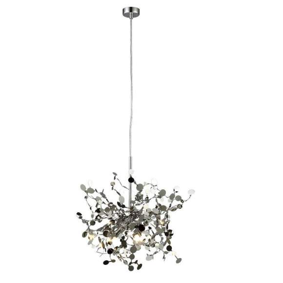 Подвесной светильник Crystal Lux с поддержкой Алиса GARDEN SP3 D400 CHROME-А Подвесной светильник Crystal Lux с поддержкой Алиса GARDEN SP3 D400 CHROME-А