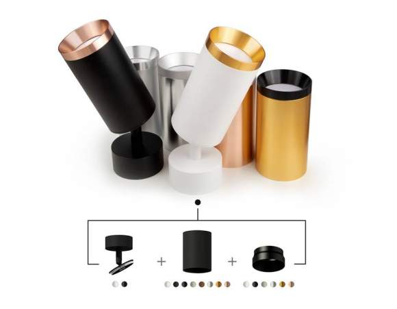 Насадка передняя для корпуса светильника с диаметром отверстия D60mm Ambrella light Diy Spot N6135 Насадка передняя для корпуса светильника с диаметром отверстия D60mm Ambrella light Diy Spot N6135