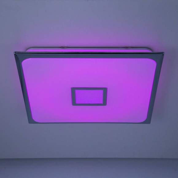 Потолочная светодиодная люстра с поддержкой ''Алиса'' и пультом ДУ Citilux Старлайт Смарт CL703AK80G