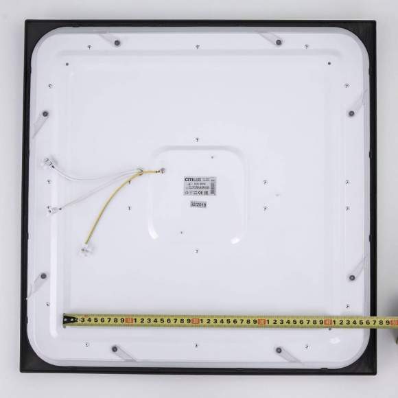 Потолочная светодиодная люстра с поддержкой ''Алиса'' и пультом ДУ Citilux Старлайт Смарт CL703AK80G